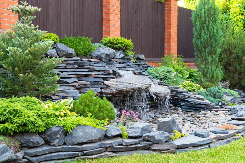 Modern Water Wall Feature